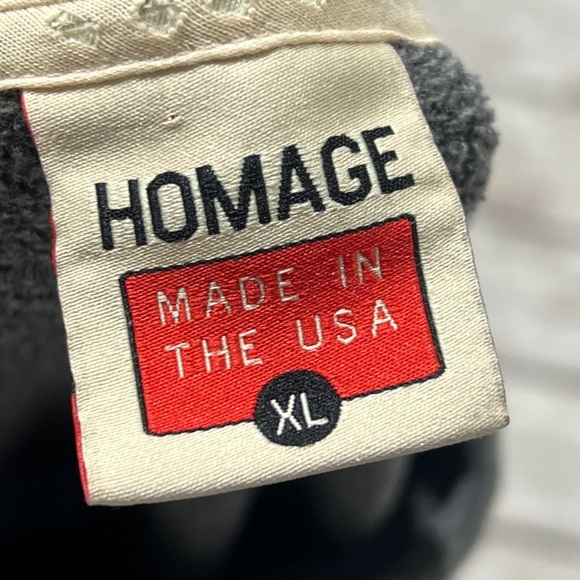 Cleveland Browns Homage Dark Homage Retro NFL Football Sweatshirt Mens - Picture 5 of 5